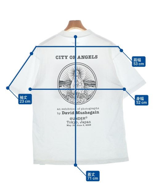 UNDER R（アンダーアール）Tシャツ・カットソー 白 サイズ:L メンズ/2200670153053