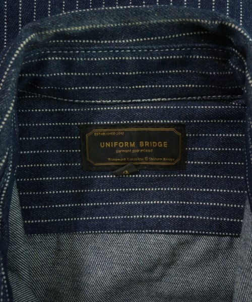 UNIFORM BRIDGE（ユニフォームブリッジ）カジュアルシャツ 紺 サイズ:L メンズ/2200654214053