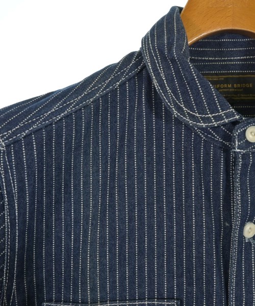 UNIFORM BRIDGE（ユニフォームブリッジ）カジュアルシャツ 紺 サイズ:L メンズ/2200654214053