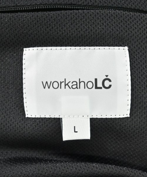 workahoLC（ワーカホルク）ジャケット 黒 サイズ:L メンズ/2200687388011