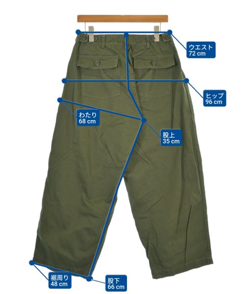 WORKWARE（ワークウェア）その他 カーキ サイズ:28(S位) メンズ/2200676016451