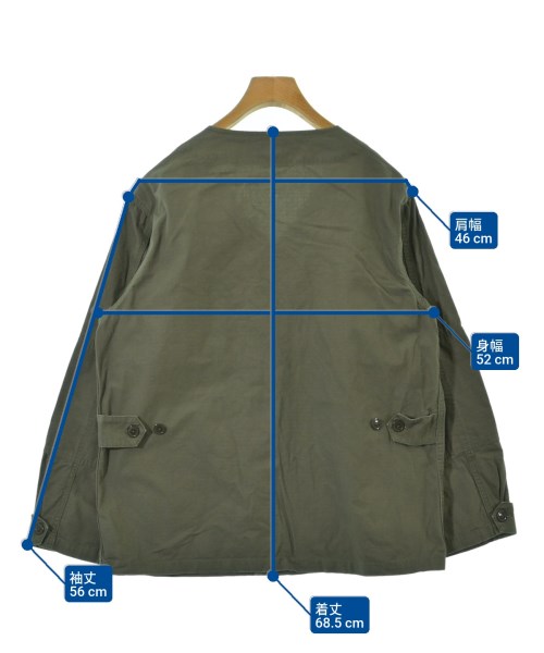 WORKWARE（ワークウェア）カジュアルシャツ カーキ サイズ:M メンズ/2200655035060