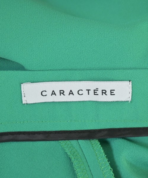 CARACTERE（キャラクテール）スラックス 緑 サイズ:36(S位) レディース/2200700286027