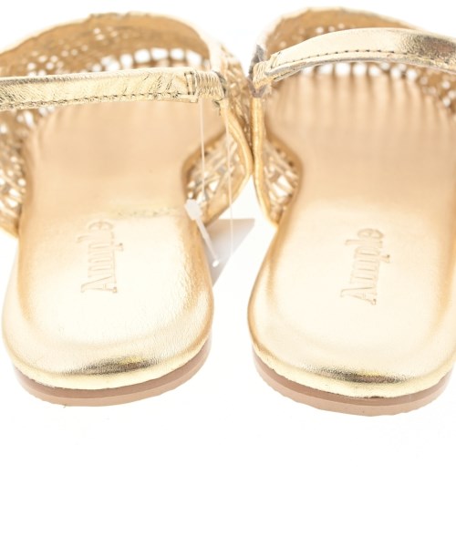 ample（アンプレ）サンダル ゴールド サイズ:EU38(24.5cm位) レディース/2200703619716