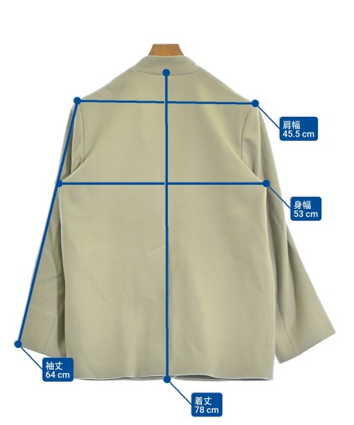 digne（ディニュ）テーラードジャケット 緑 サイズ:F レディース/2200643374034