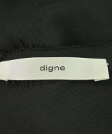 digne（ディニュ）ワンピース 黒 サイズ:0(XS位) レディース/2200716669036