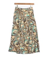 Sunway Milano（サンウェイ ミラノ）ロング・マキシ丈スカート 茶 サイズ:U レディース/2200656284023