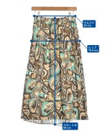 Sunway Milano（サンウェイ ミラノ）ロング・マキシ丈スカート 茶 サイズ:U レディース/2200656284023