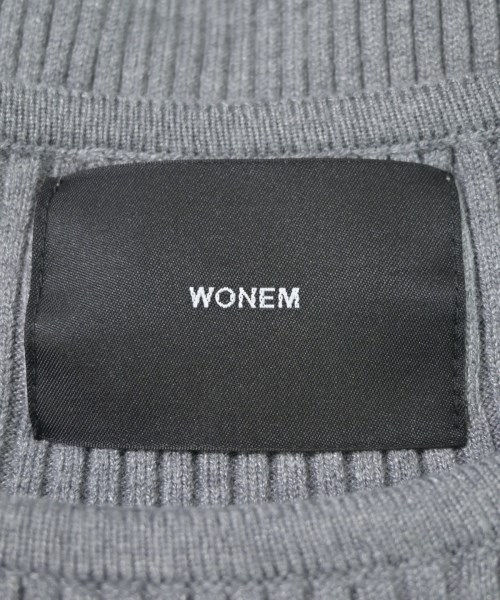 WONEM（ウォンエム）ニット・セーター グレー サイズ:F レディース/2200659390141