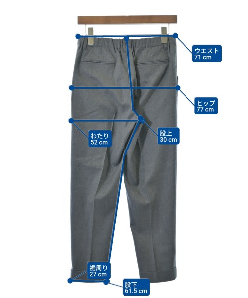 tannossa（タンノッサ）スラックス グレー サイズ:1(S位) レディース/2200656403080