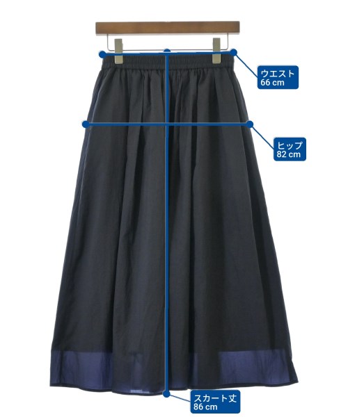 cloenc（クロエンス）ロング・マキシ丈スカート 紺 サイズ:1(S位) レディース/2200694375127