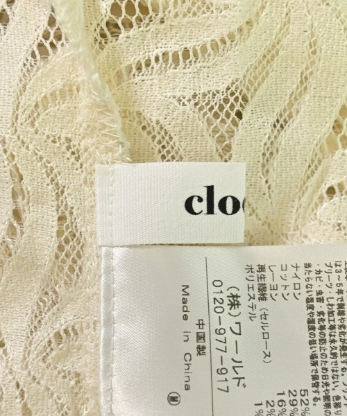 cloenc（クロエンス）ベスト 白 サイズ:2(M位) レディース/2200711100039
