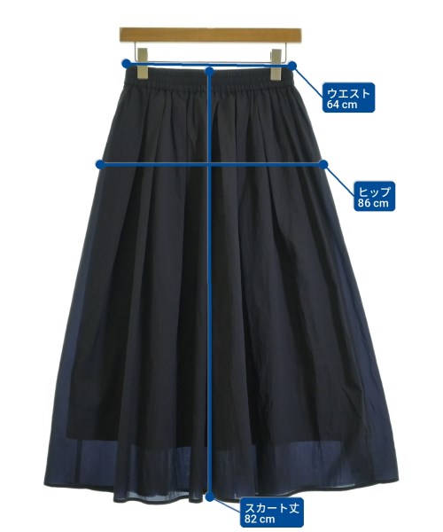 cloenc（クロエンス）ロング・マキシ丈スカート 紺 サイズ:1(S位) レディース/2200697988041
