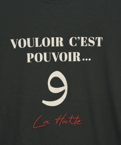 La Hutte（ラユート）Tシャツ・カットソー 黒 サイズ:F レディース/2200673038036