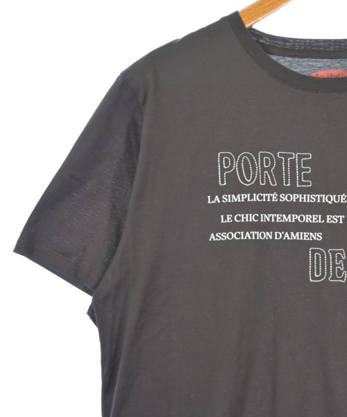 La Hutte（ラユート）Tシャツ・カットソー 黒 サイズ:F レディース/2200681603080
