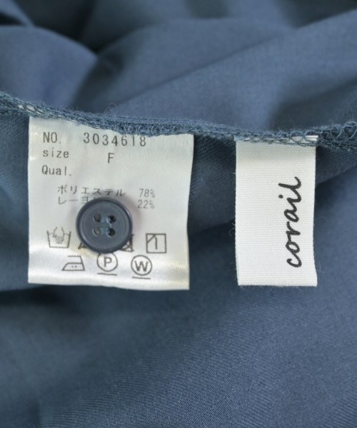 corail（コライユ）ワンピース 青 サイズ:F レディース/2200654427026