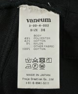 vaneum （バニューム）Tシャツ・カットソー 黒 サイズ:36(S位) レディース/2200719720055