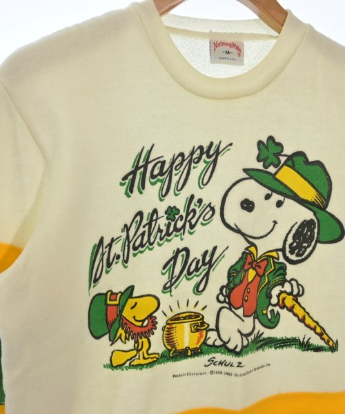 nutmeg mills（ナツメグミルズ）スウェット 白 サイズ:M メンズ/2200628482136