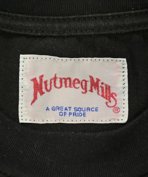 nutmeg mills（ナツメグミルズ）Tシャツ・カットソー 黒 サイズ:-(M位) メンズ/2200690226058