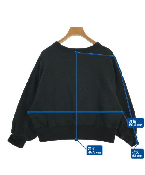 Cion（シオン）スウェット 黒 サイズ:F レディース/2200672327155