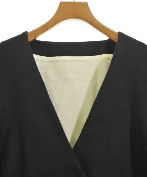 Cion（シオン）ノーカラージャケット 黒 サイズ:F レディース/2200688526054
