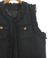 PALM RICHE（ポームリシュ）ノーカラージャケット 黒 サイズ:M レディース/2200694510023