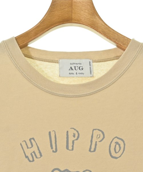 AUG（オーグ）Tシャツ・カットソー ベージュ サイズ:1(S位) レディース/2200694151011