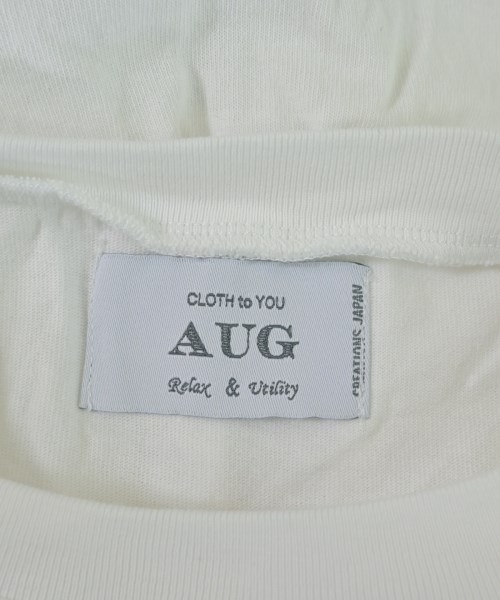 AUG（オーグ）Tシャツ・カットソー 白 サイズ:1(S位) レディース/2200640241049