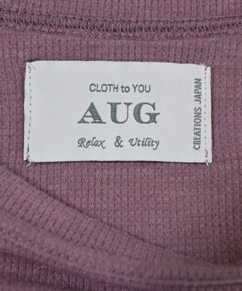 AUG（オーグ）Tシャツ・カットソー 赤 サイズ:1(S位) レディース/2200684673035