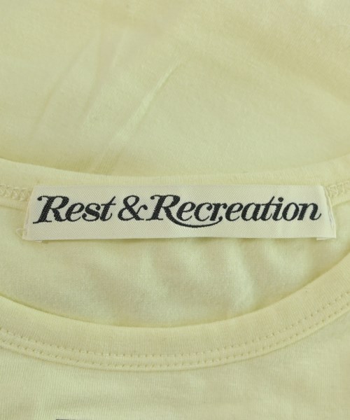 Rest&Recreation（レストアンドレクリエーション）Tシャツ・カットソー 黄 サイズ:ONE レディース/2200622711201
