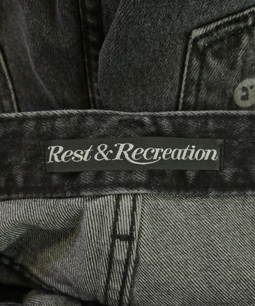 Rest&Recreation（レストアンドレクリエーション）デニムパンツ 黒 サイズ:M メンズ/2200605618107