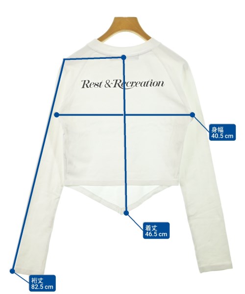 Rest&Recreation（レストアンドレクリエーション）Tシャツ・カットソー 白 サイズ:ONE レディース/2200650475052