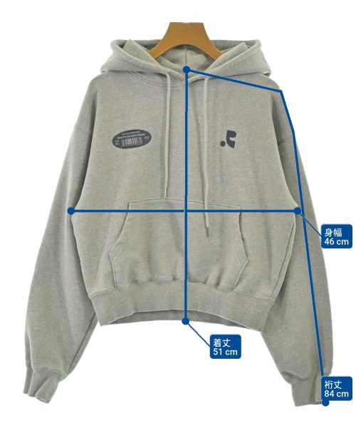 Rest&Recreation（レストアンドレクリエーション）パーカー グレー サイズ:F レディース/2200665409011