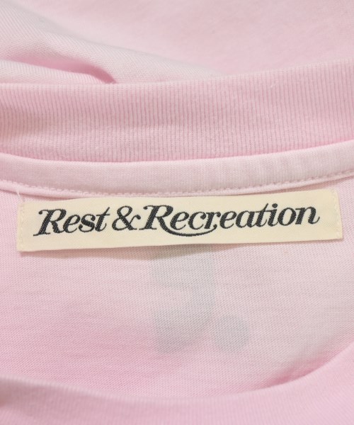 Rest&Recreation（レストアンドレクリエーション）Tシャツ・カットソー ピンク サイズ:L レディース/2200721825069