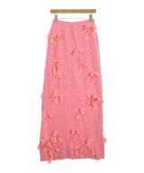 J1U by LA BELLE ETUDE LA BELLE ETUDE（ジユウバイラベルエチュード）ロング・マキシ丈スカート ピンク サイズ:1(S位) レディース/2200663503049