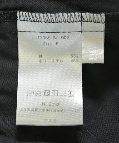Liten（リテン）ブラウス 黒 サイズ:F レディース/2200714437026