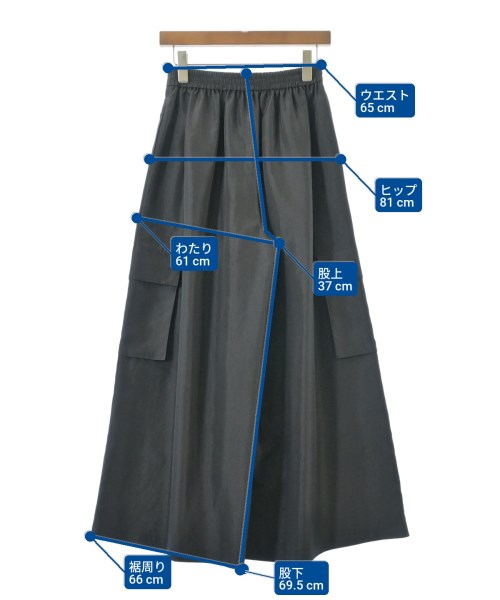 Lig.（リグドット）カーゴパンツ 黒 サイズ:38(M位) レディース/2200680759085