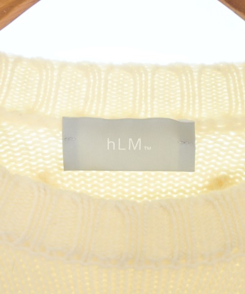 hLM（エイチエルエム）ニット・セーター 白 サイズ:F レディース/2200653128085