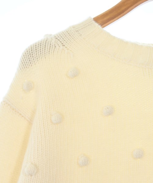 hLM（エイチエルエム）ニット・セーター 白 サイズ:F レディース/2200653128085