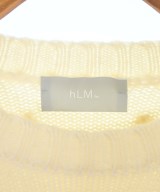 hLM（エイチエルエム）ニット・セーター 白 サイズ:F レディース/2200653128085
