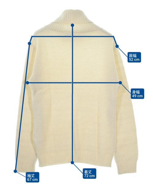 33℃（サーティースリーディグリー）ニット・セーター 白 サイズ:L メンズ/2200654460146