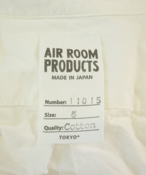 AIR ROOM PRODUCTS（エアルームプロダクツ）カジュアルシャツ 白 サイズ:5(S位) メンズ/2200698171039