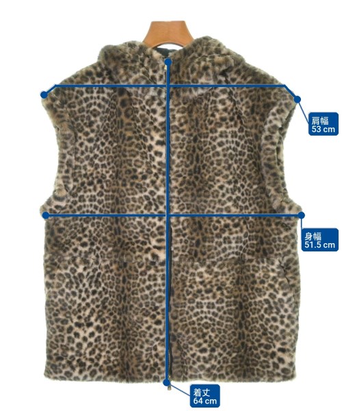 ORDINARY JOY（オーディナリージョイ）ブルゾン 茶 サイズ:-(M位) レディース/2200626538033