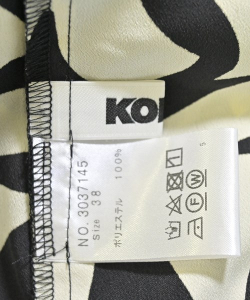 KOKIA（コキア）ブラウス 黒 サイズ:38(M位) レディース/2200615352503