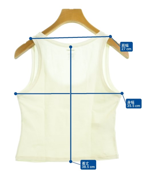 Organic Basics（オーガニックベーシックス）タンクトップ 白 サイズ:L レディース/2200688017118
