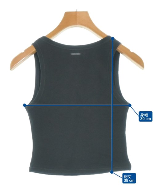 Organic Basics（オーガニックベーシックス）タンクトップ 黒 サイズ:XS レディース/2200688017125