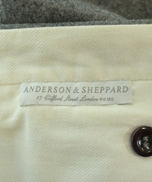 Anderson & Sheppard（アンダーソンアンドシェパード）スラックス グレー サイズ:30(M位) メンズ/2200728350069