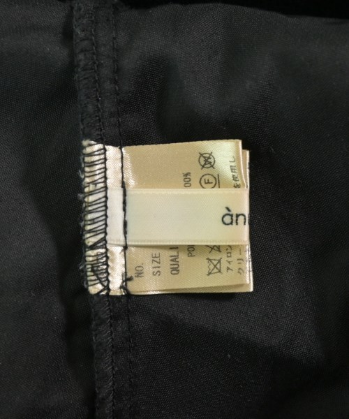 anuke（アンヌーク）ブラウス 黒 サイズ:F レディース/2200620007115