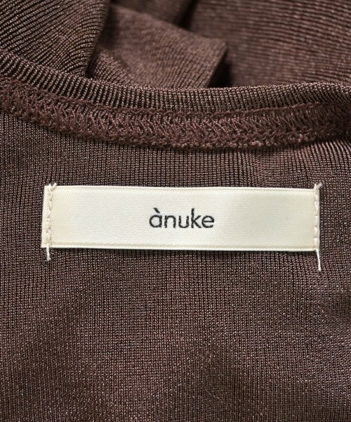 anuke（アンヌーク）ワンピース 茶 サイズ:36(S位) レディース/2200621951097