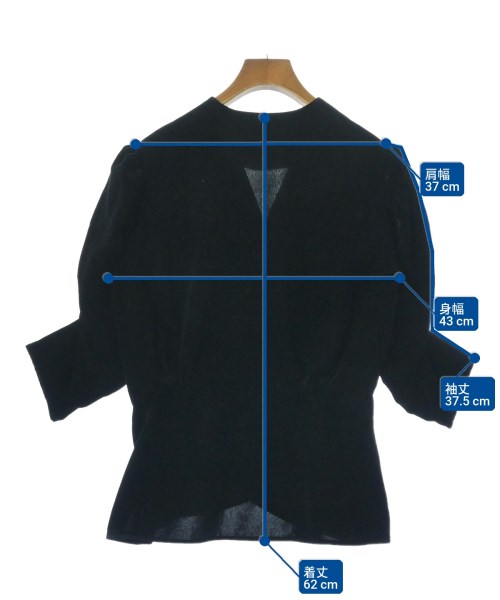 anuke（アンヌーク）カジュアルシャツ 黒 サイズ:F レディース/2200640096038